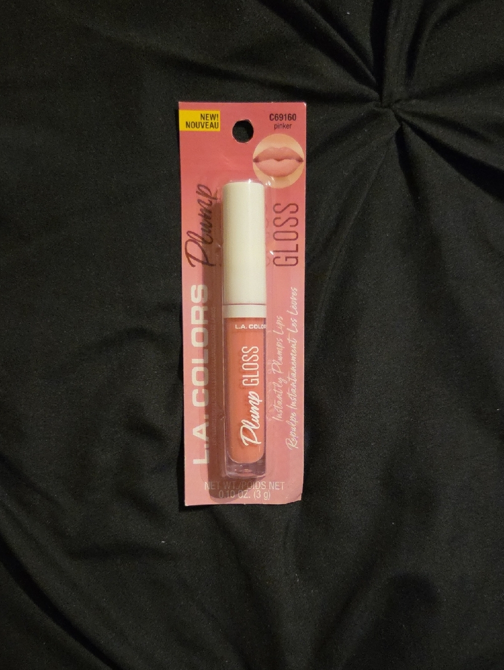 L.A. Colors Plump Gloss Pinker Lip Gloss - Pink